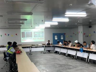 雙節前夕，東方日升義烏生產基地開展安全大行動 教育咨詢與管理并重